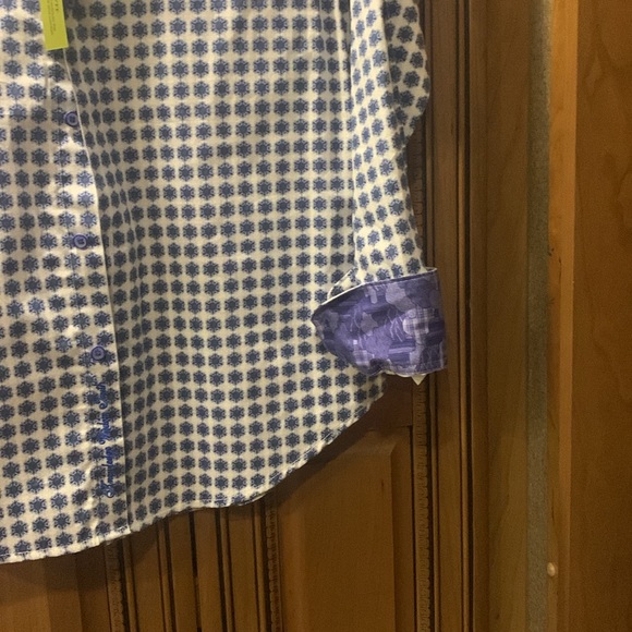 NWT Robert Graham Ramirez Cotton Shirt Size Small - Picture 3 of 7
